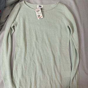 Old Navy Light Pastel Green Sweater - S